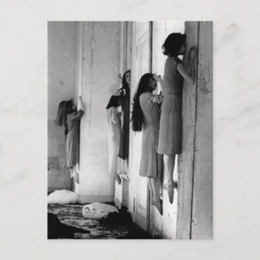 Vintage Creepy heeft Briefkaart (Voorkant)