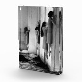 Vintage Creepy heeft Briefkaart Fotoblokken (Rechts)