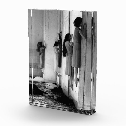 Vintage Creepy heeft Briefkaart Fotoblokken (Rechts)