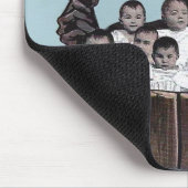 Vintage Creepy Krampus Muismat (Hoek)