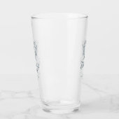 Vintage Crest Bloemstuk Bruidsmeisje Glas (Links)