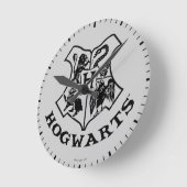 Vintage CREST van de School HOGWARTS™ Ronde Klok (Hoek)