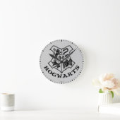 Vintage CREST van de School HOGWARTS™ Ronde Klok (Huis)