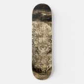 Vintage Crocodile Persoonlijk Skateboard (Voorkant)