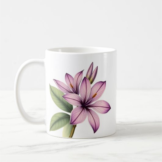 Vintage crocus koffiemok (Links)