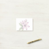 Vintage Crocus Post-it® Notes (Op bureau)