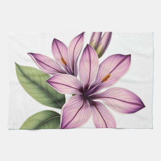 Vintage Crocus Theedoek (Horizontaal)