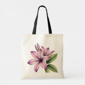 Vintage crocus tote bag (Achterkant)
