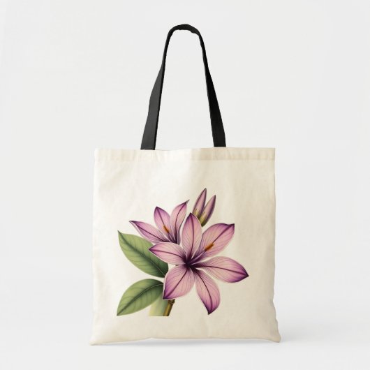 Vintage crocus tote bag (Voorkant)