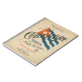 Vintage Cuba Libre Notitieboek (Linkerzijde)