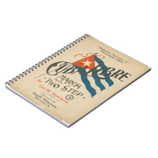 Vintage Cuba Libre Notitieboek (Linkerzijde)