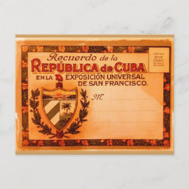 Vintage Cuba Postcard 1915 Briefkaart