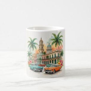 Vintage Cuba Reizen - Groeten uit Havana Koffiemok