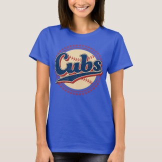 Vintage Cubs-cadeaus voor mannen vrouwen jongens m T-shirt