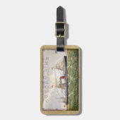 Vintage Cunard Line Royal Mail Steamers Bagagelabel (Voorkant verticaal)