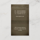 vintage cupcakes visitekaartje (Achterkant)