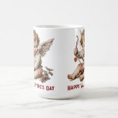 Vintage Cupid met Hartboog Koffiemok (Center)