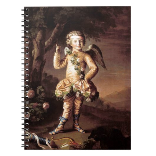 Vintage Cupid - Notitieboek (Voorkant)