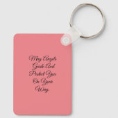 Vintage Cupid Valentijn Sleutelhanger (Achterkant)