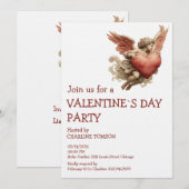 Vintage Cupid with Heart Kaart (Voorkant / Achterkant)