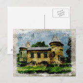Vintage Curwood Castle Briefkaart (Voorkant / Achterkant)