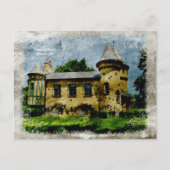 Vintage Curwood Castle Briefkaart (Voorkant)