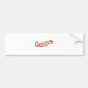 Vintage Cushman Design Bumpersticker