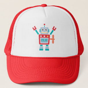 Vintage Cute Robot Speelgoed Voor Trucker Pet