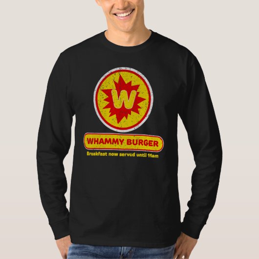 Vintage D Fens Whammy Burger T-shirt (Voorkant)