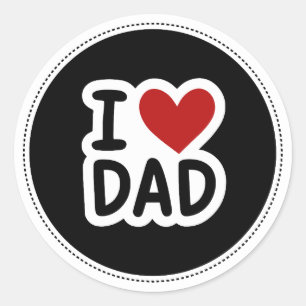 Vintage Dad Sticker vaderschap