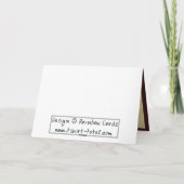 Vintage Dag Mother´s Kaart (Achterkant)