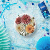 Vintage Dahlia Papieren Kommen (Feest)