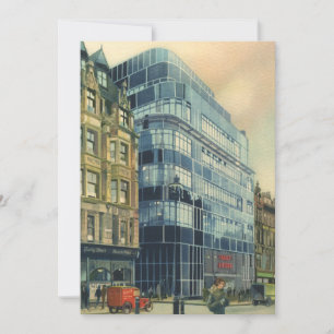 Vintage Daily Express Building aan Fleet Street