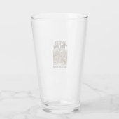 Vintage Daily Shred Religieuze Gitaar Vector Glas (Achterkant)