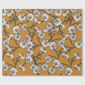 Vintage Daisies Cadeaupapier (Vlak)