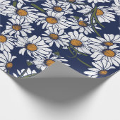 Vintage Daisies Daisy Garden Pattern Gardener Cadeaupapier (Hoek)