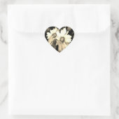 Vintage Daisies Waterverf Stickers (Tas)