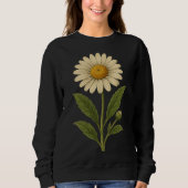 Vintage Daisy Basic sweatshirt (Voorkant)