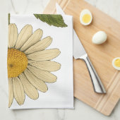 Vintage Daisy Theedoek (Quarter Fold)