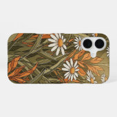 Vintage Daisy Tuin iPhone 16 Hoesje (Achterkant horizontaal)