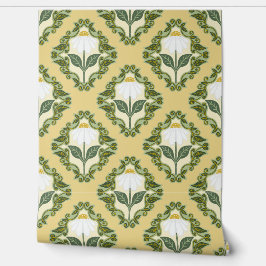 Vintage Daisy Wingerd Behang