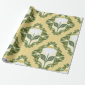 Vintage Daisy Wingerd Cadeaupapier (Uitgerold)