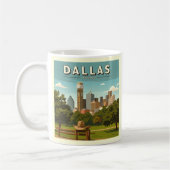 Vintage Dallas Texas Koffiemok (Links)
