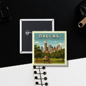 Vintage Dallas Texas Magneet
