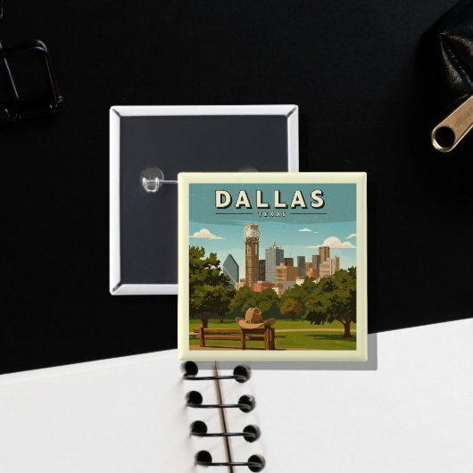 Vintage Dallas Texas Magneet