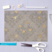 Vintage Damask Honeybee Tissuepapier (Craft)