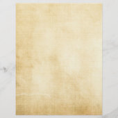 Vintage Damask Rand Papier Achtergrond Flyer (Achterkant)