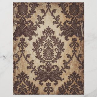 Vintage Damast shabby chic scrapboekpapier