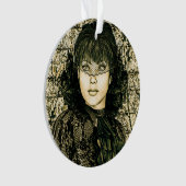 Vintage Dame Ornament (voorkant)
