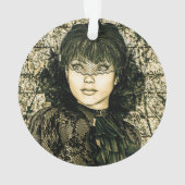 Vintage Dame Ornament (achterkant)